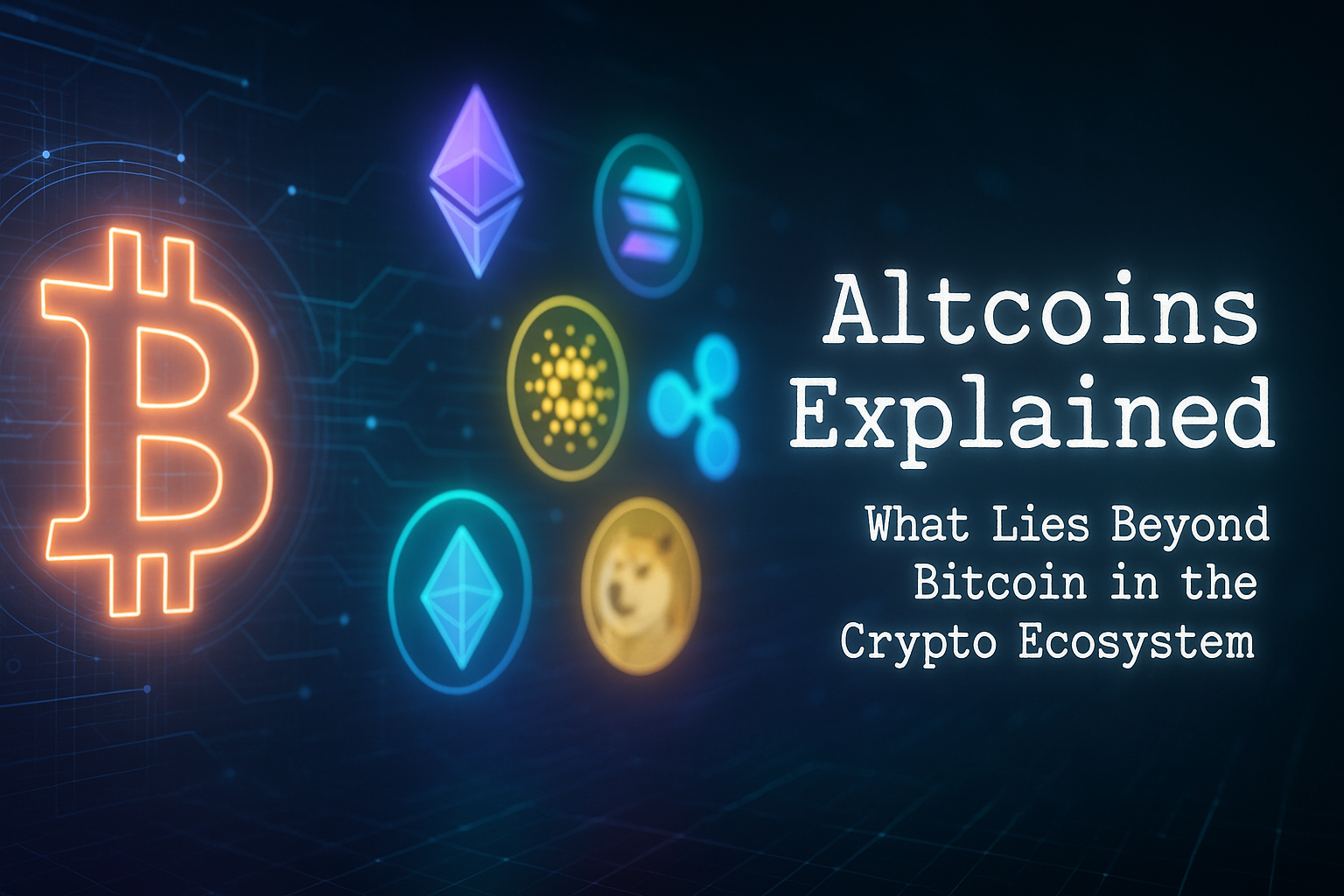 Altcoins Explained: What Lies Beyond Bitcoin in the Crypto Ecosystem